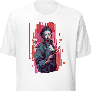 T-shirt Dark Yakuza Nurse White