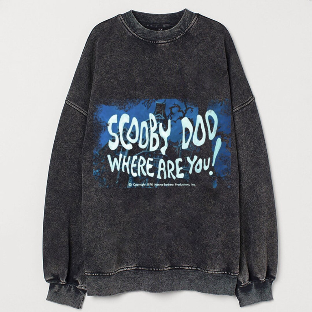 Comfort Colors Halloween Scooby Doo Sweatshirt Shirt for Men - Etsy