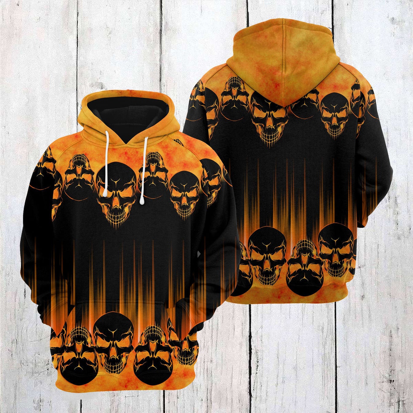 Discover Skull Halloween Halloween 3D Hoodie