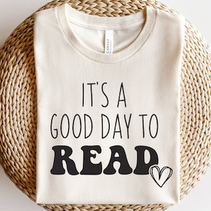 Es un buen día para leer svg, BookWorm svg, Amante de los libros svg, Leer libros svg, Regreso a la escuela svg, Bibliotecario svg, Vida del maestro svg