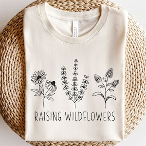 Hebe Wildblumen SVG, Gänseblümchen SVG, Kleinkind Design SVG, Mama Leben SVG, Floral Linie Kunst, Botanische Clipart SVG, Mutterschaft Shirt svg, Baby svg