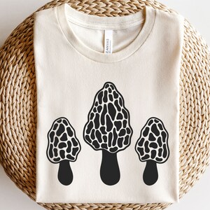 Svg champignons morilles, svg chasseur de morilles, svg des Grands Lacs, clipart champignon, cuisine svg, svg cuisine gastronomique, svg champignons ligne