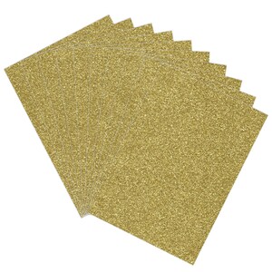 Non-Shed Glitter Card 350GSM Craft Sheets for Cricut Card making and scrapbooking DIY Projects A4 Premium Glitter Card Scrapbooking Crafts 画像 16