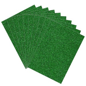 Non-Shed Glitter Card 350GSM Craft Sheets for Cricut Card making and scrapbooking DIY Projects A4 Premium Glitter Card Scrapbooking Crafts 画像 14
