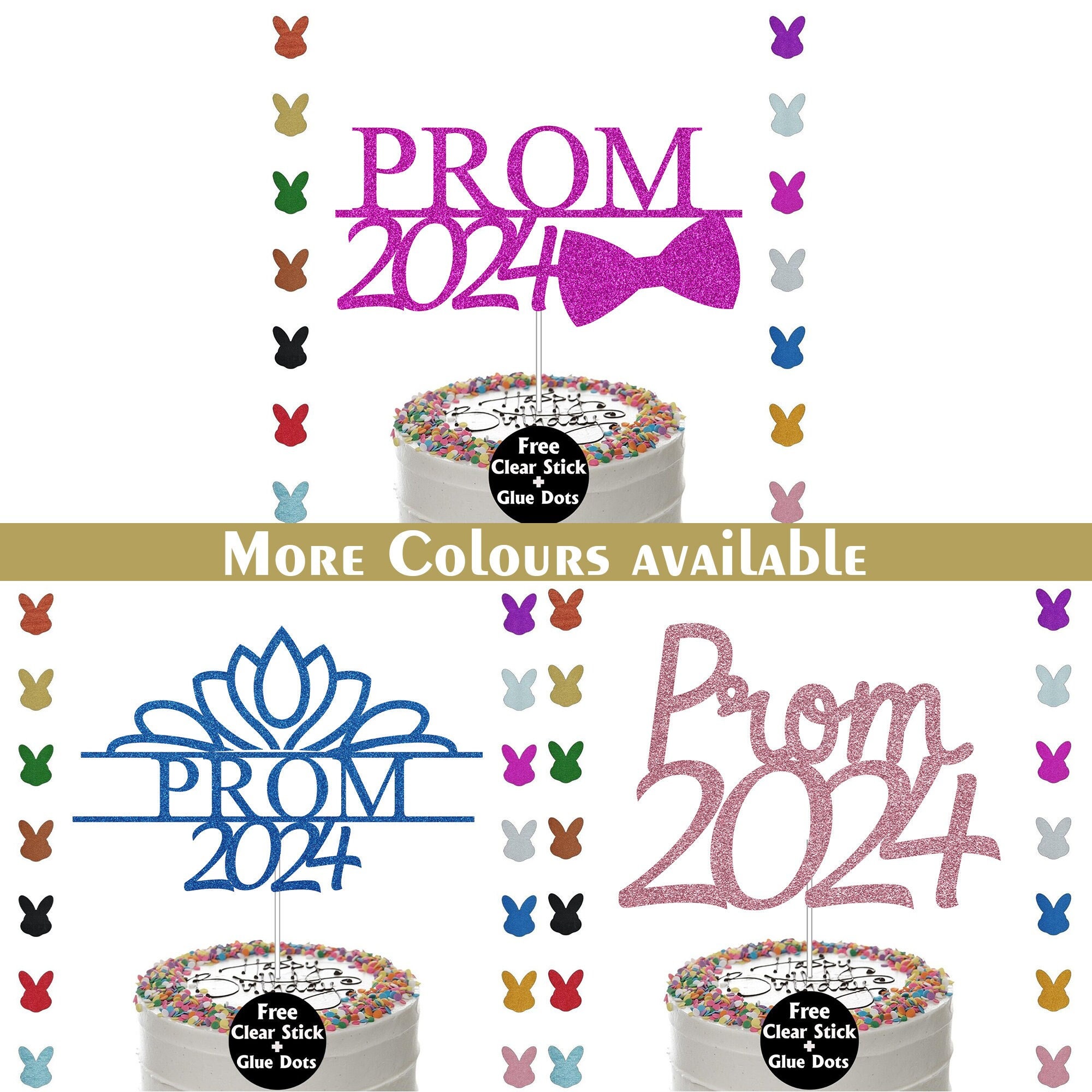 Prom 2024 Cake Topper