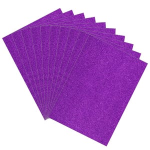 Non-Shed Glitter Card 350GSM Craft Sheets for Cricut Card making and scrapbooking DIY Projects A4 Premium Glitter Card Scrapbooking Crafts 画像 18