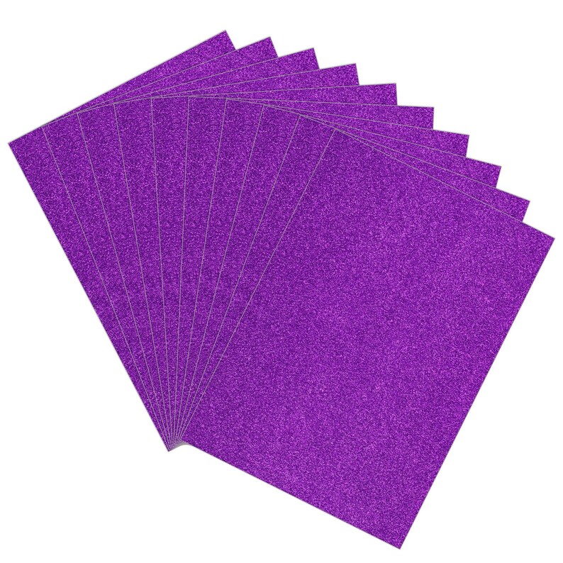 Non-Shed Glitter Card 350GSM Craft Sheets for Cricut Card making and scrapbooking DIY Projects A4 Premium Glitter Card Scrapbooking Crafts 画像 18