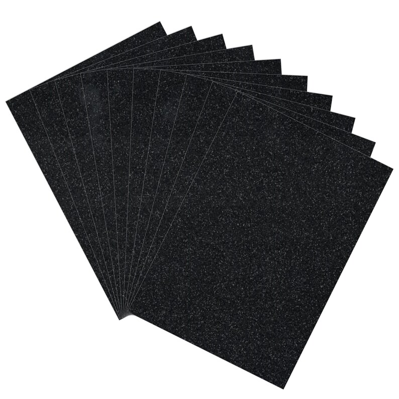 Non-Shed Glitter Card 350GSM Craft Sheets for Cricut Card making and scrapbooking DIY Projects A4 Premium Glitter Card Scrapbooking Crafts 画像 9