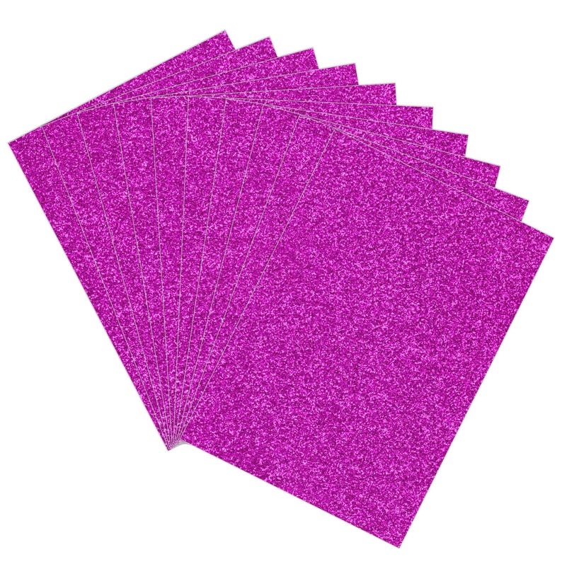 Non-Shed Glitter Card 350GSM Craft Sheets for Cricut Card making and scrapbooking DIY Projects A4 Premium Glitter Card Scrapbooking Crafts 画像 15