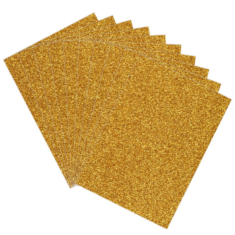 Non-Shed Glitter Card 350GSM Craft Sheets for Cricut Card making and scrapbooking DIY Projects A4 Premium Glitter Card Scrapbooking Crafts 画像 13