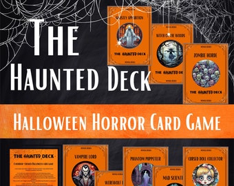El mejor juego de cartas de Halloween, naipes, juegos de Halloween, actividad de Halloween, juego familiar de Halloween, juegos de fiesta de Halloween