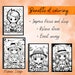 Printable Halloween Colouring Pages, Kids Halloween Coloring Sheets, Halloween Party Activity ...