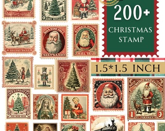 1964年クリスマス ヤドリギ ヒイラギ ポインセチア 植物 4種類 5セント