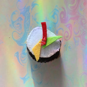 Hand Sewn Catnip Sushi Felt Cat Toy