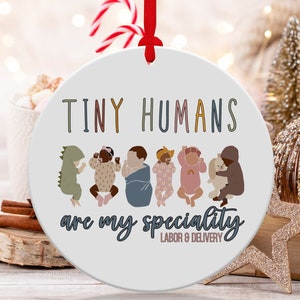 Delivering The Best Presents, Labor And Delivery Ornament, Midwife Ornament, OBGYN Gifts, L And D Nurse Ornaments, OB Christmas Ornaments