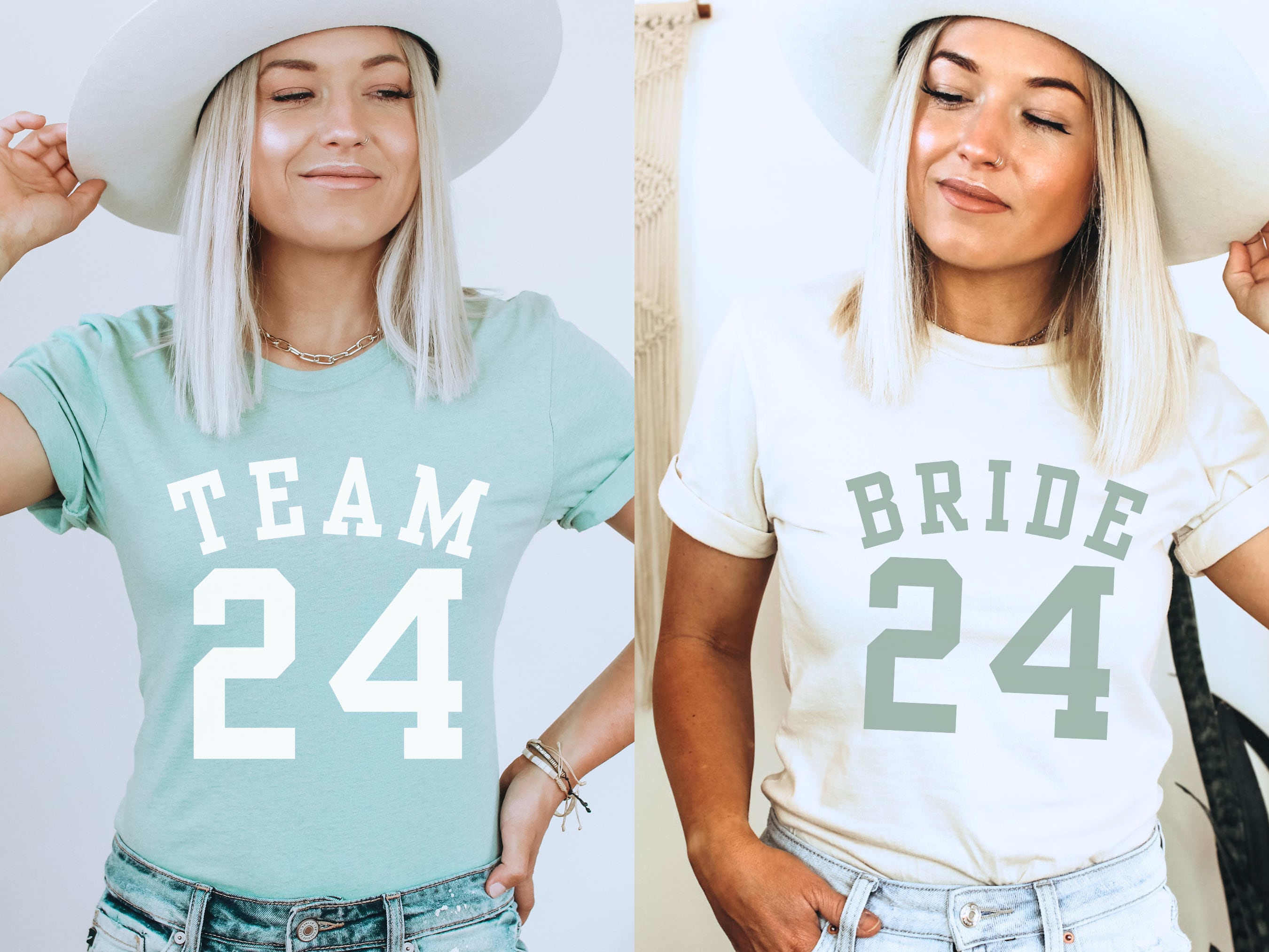 Team Bride Baseball Shirts