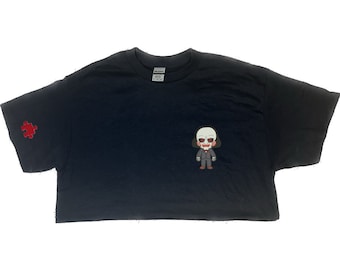 Jigsaw Halloween Embroidery Sweatshirt, Shirt