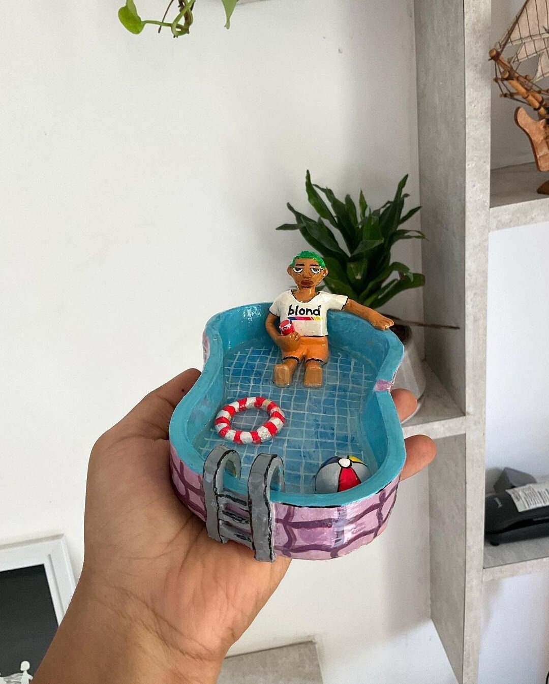 Ashtray Blonde Frank Ocean Cute Ashtray Trinket Tray Etsy