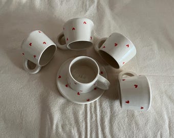 Personalized Ceramic Espresso Cup: 3oz / 4oz Espresso Cups