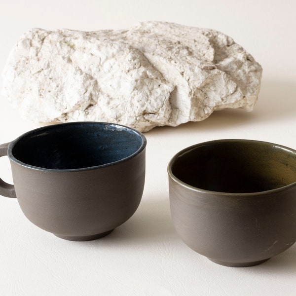 Unique Stoneware Coffee Mug - Handmade 10oz Cappuccino Cup, Handmade Mugs, Best Selling Items Ceramic Mug, Stoneware Mug, Mother's Day Gift