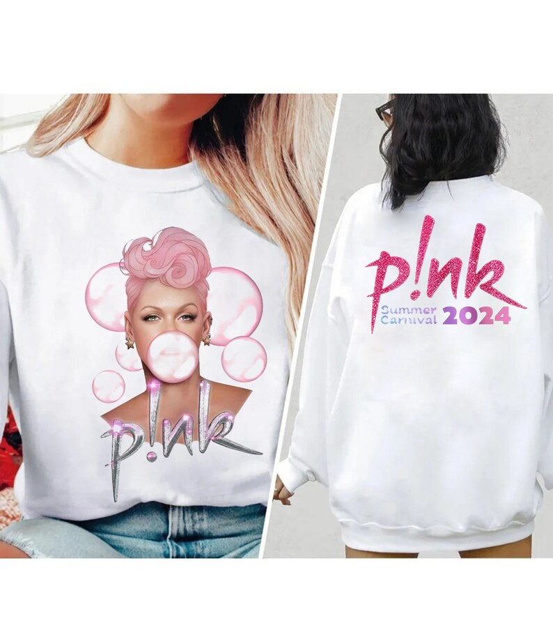 Pnk Pink Singer Summer Carnival 2024 Tour Shirtpink Fan Etsy
