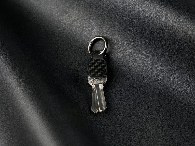 Carbon Fiber Keychain Key Holder Key Organizer Bundles for Men Gift Etsy