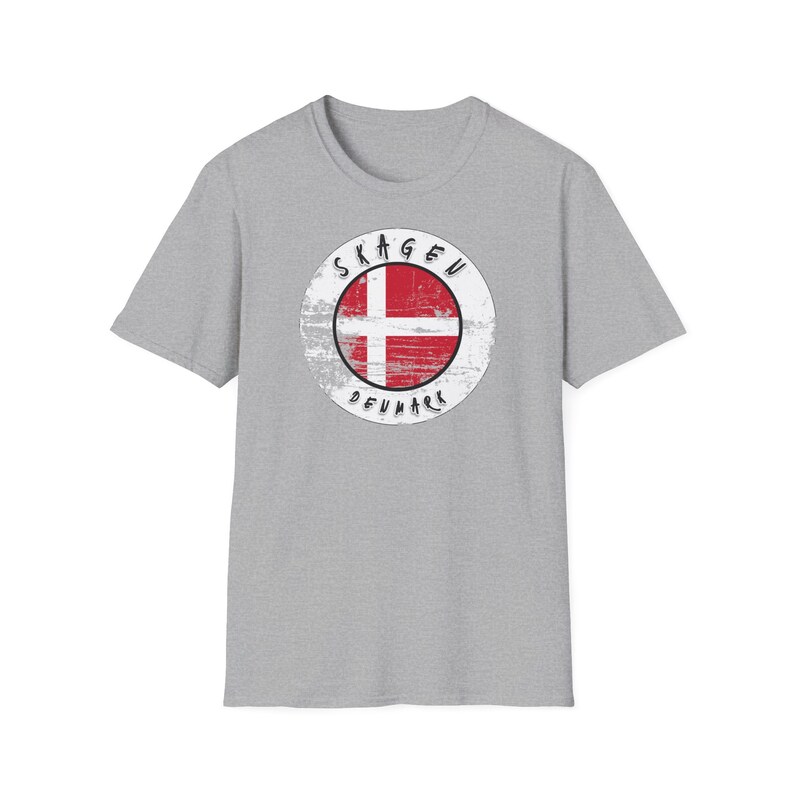 Skagen Denmark Vintage Flag Unisex Softstyle T-shirt - Etsy