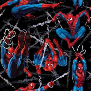 Spider Digital Paper, Super Hero Naadloos Patroon, Spiderman Tumbler Wrap, Cartoon Naadloos Patroon, Spider Clipart, Spider-sublimatie