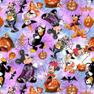 Halloween Freunde Musterdesign, Gespenstisch Muster, Halloween Muster, Halloween Digital Papier, Cartoon Muster,