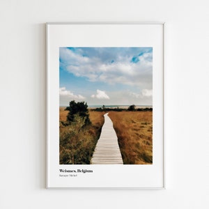 Weismes Belgium Travel Poster, Weismes Belgium Wall Art, Weismes Belgium Travel Print, Belgium Wall Decor, Belgium Travel Poster Print