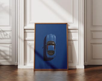 Mazda RX-7 Wandkunst | JDM Poster | Industrie Dekor | Auto Illustration Druck | Premium Matte Finish | Geschenk für Auto-Enthusiasten