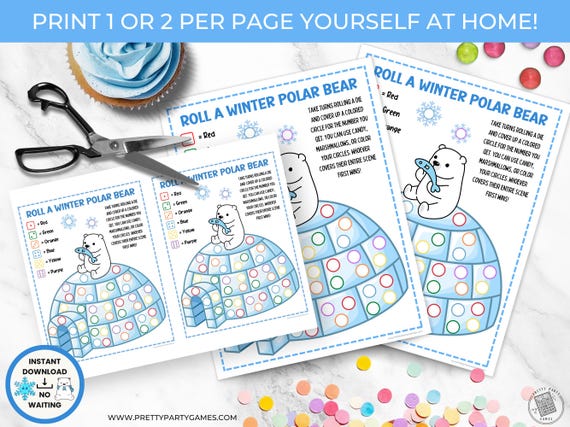 dice riddle polar bear and fishing I AM LiL' 48 Look what we do in