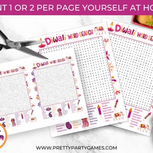 Diwali Word Search Puzzle, Printable Party Ideas for Kids & Adults ...