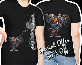 Camiseta de motocicleta Biker Style Micro Bikie: ¡el mejor regalo para moteros y una camiseta elegante para los entusiastas de las motos! Equipo de camiseta, camiseta de motocicleta