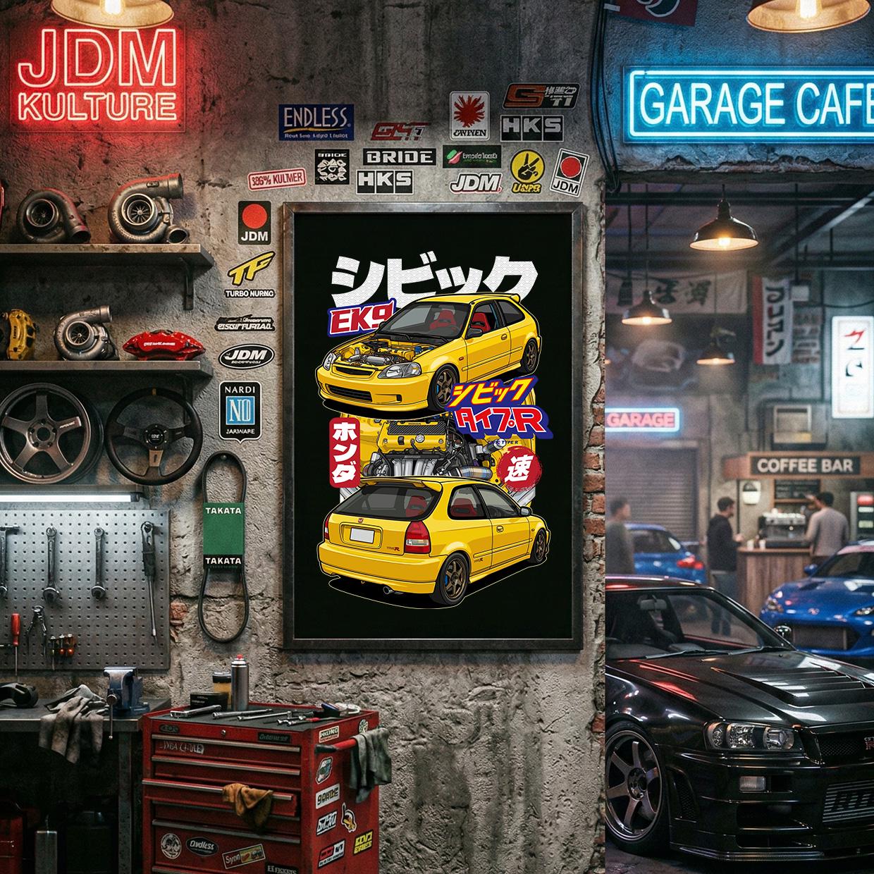 Svg Jdm Rim JDM Legends Vol. 5 Bundle SVG PNG | Nissan Skyline R34 Gtr, Civic EK9 ...
