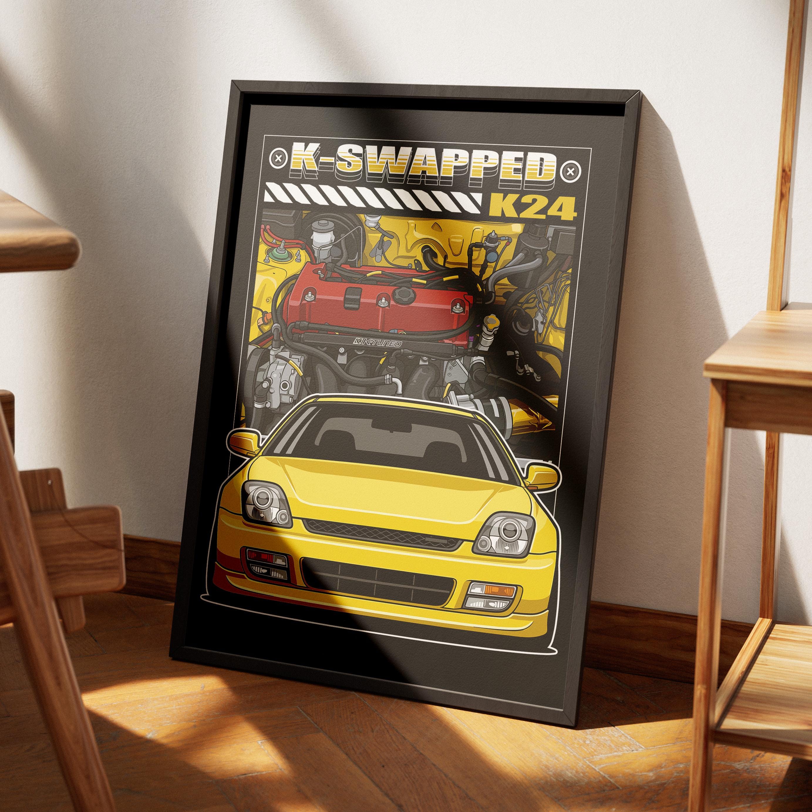Engine Bay Graphics JDM Car Illustration Pack | Drift Car SVG PNG | Engine Bay Graphics ...