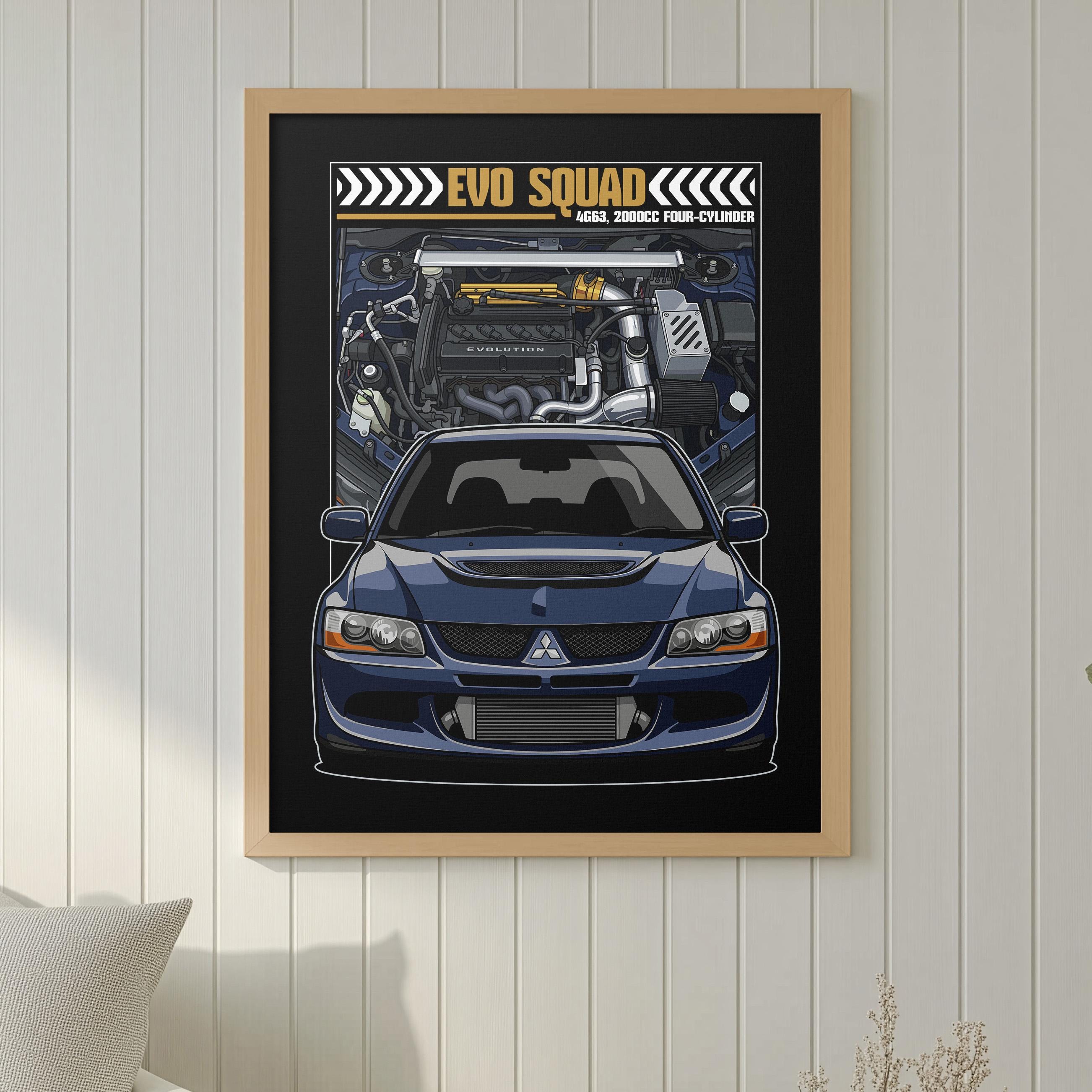 Engine Bay Graphics JDM Car Illustration Pack | Drift Car SVG PNG | Engine Bay Graphics ...