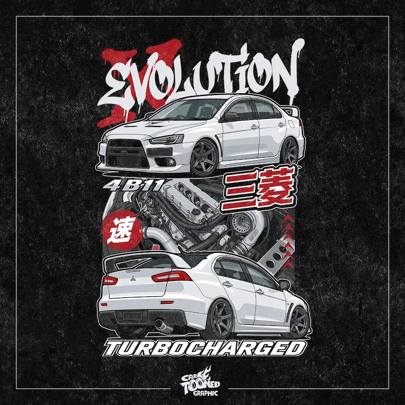 Jdm Rivals JDM Legends Vol 3 Bundle Svg Png | Mitsubishi Lancer Evo X, Subaru WRX ...