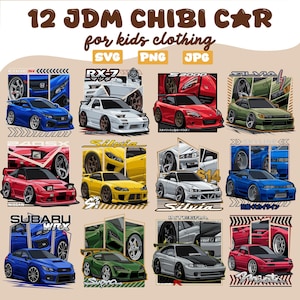 JDM TShirt Design PNG, Cars Graphic, TShirt Digital File, Clothing Design, bundle package, vector car, , jdm merch, jdm, SVG, kids Tshirt