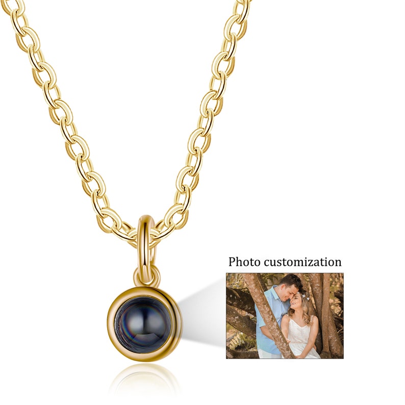 Collier personnalisé avec projection de photos, image à l'intérieur du pendentif, cadeau à la commémoration, cadeaux pour maman, cadeaux pour la fête des mères, collier pour maman, cadeau pour meilleure amie image 6