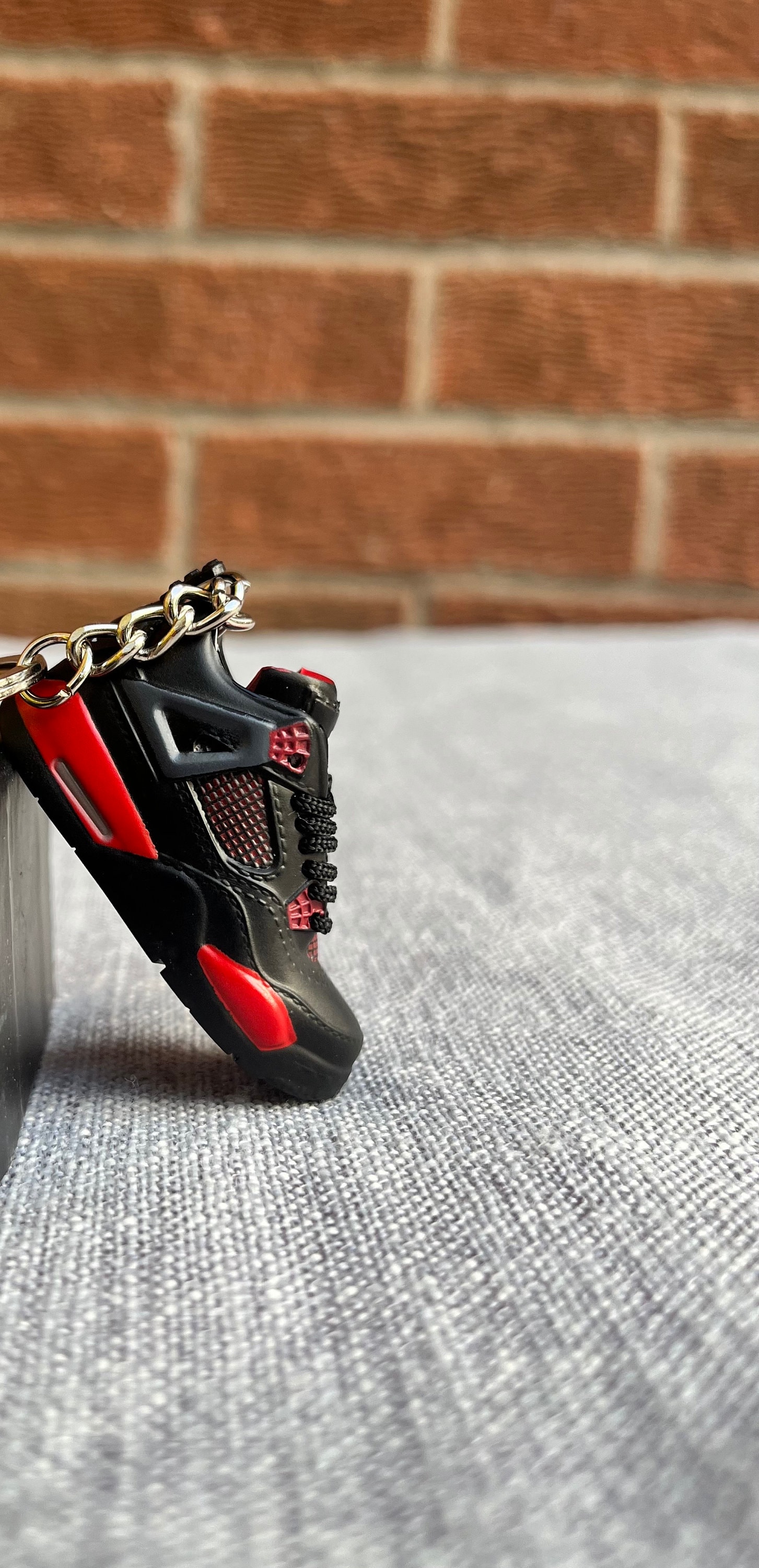 DSK GLOBAL Cute Nike Air Jordan X Louis Vuitton Keyring 3D Rubber