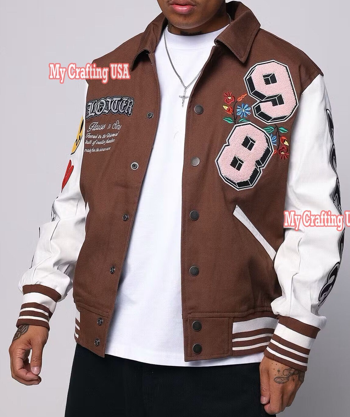 Letterman Varsity Awake Chenille Jacket - Jacket Makers