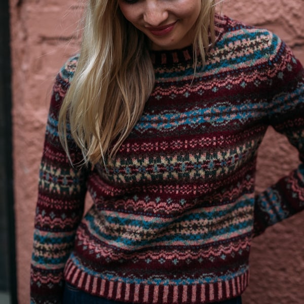 Fairisle Sweater - Etsy