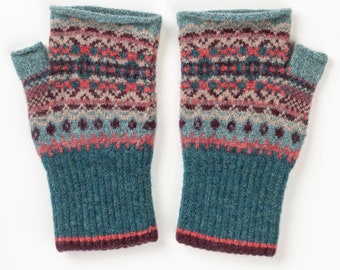 Alloa Open Mitts von Eribe, 100 % Lammwolle Merino