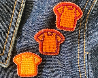 Indigenous Made Orange Shirt Day Pin for September 30