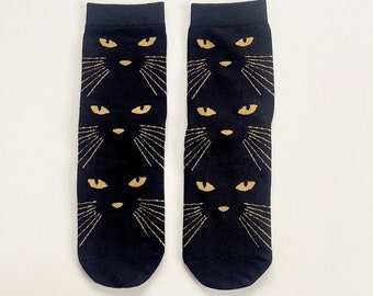 Cat Socks - Funky Socks - Birthday Gift / Valentines Day Gift Stocking Filler