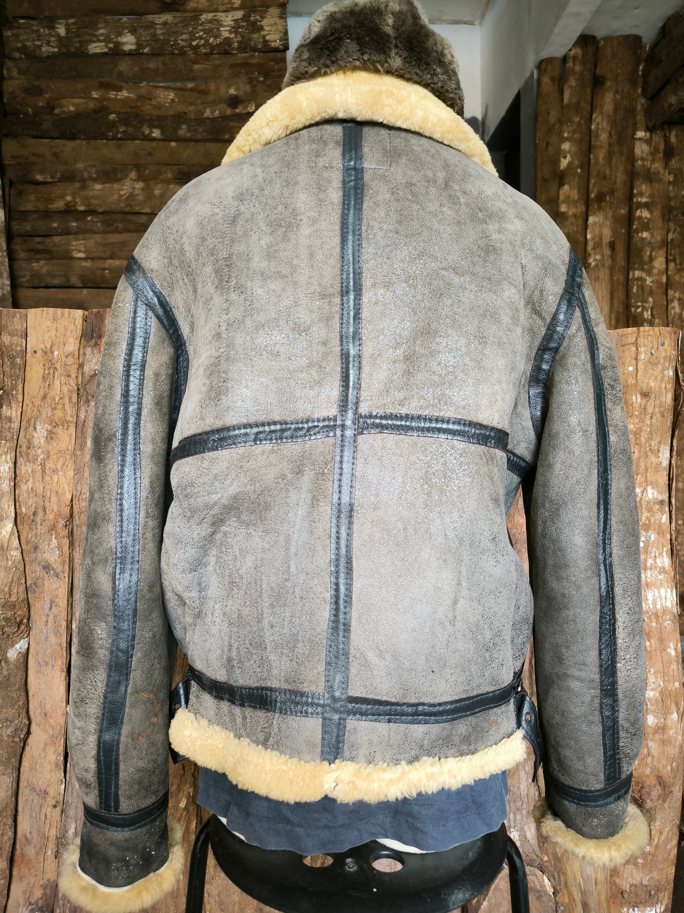 Rare Vintage Jacket Leather Bomber Schott WW II - Etsy Rare Vintage Jacket Leather Bomber Schott WW II - Etsy