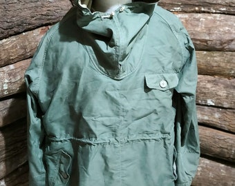 vintage army pullover smock jacket