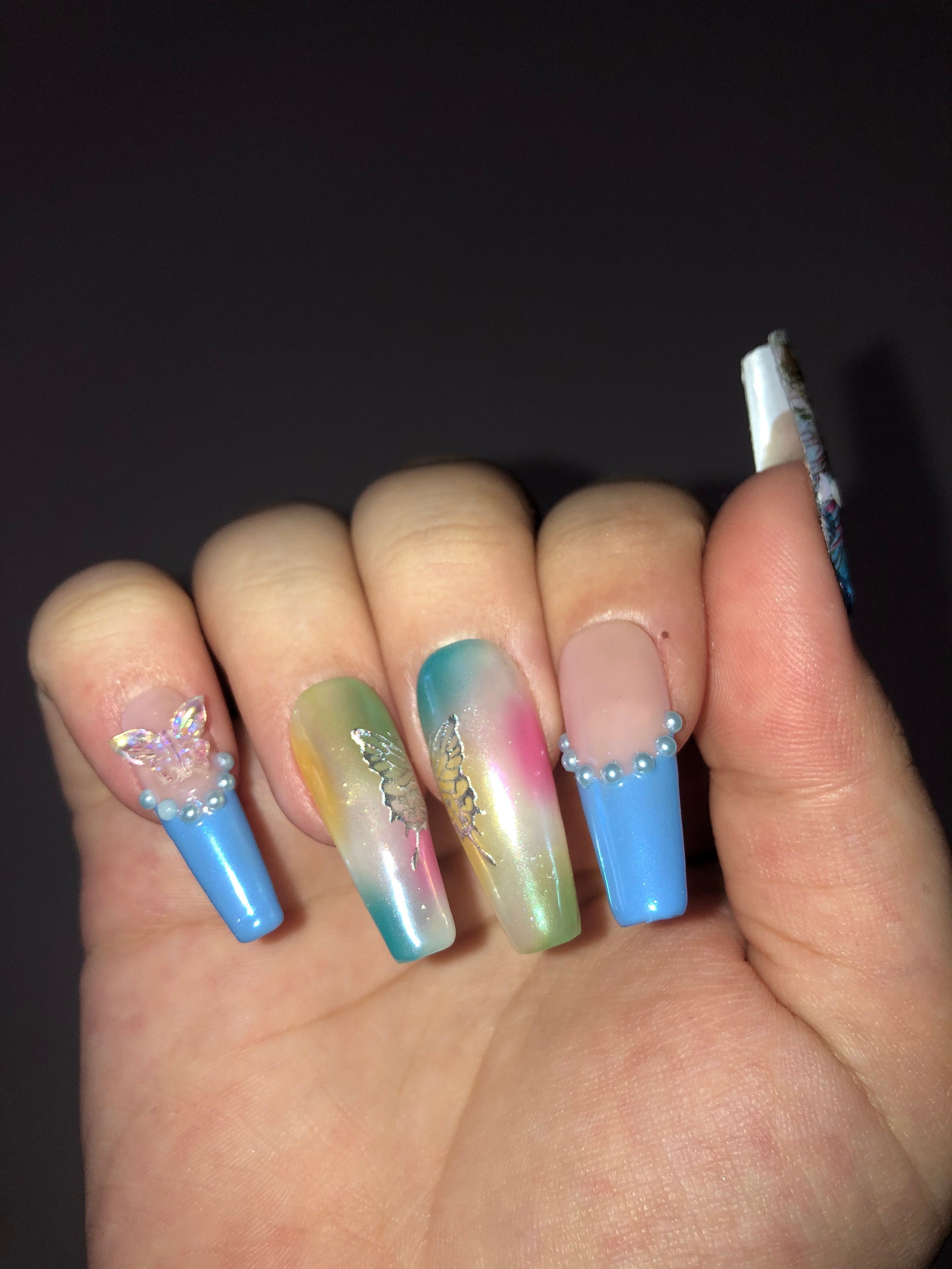 Portals Press Ons Melanie Martinez Nails Portals Tour Etsy