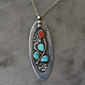 Navajo a J Pendant - Etsy Canada